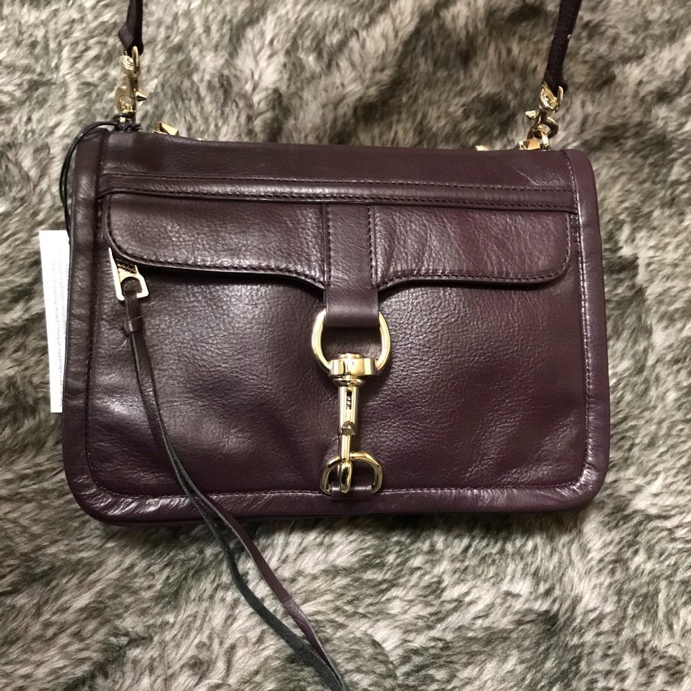 Rebecca Minkoff Bowery Crossbody/Black Cherry/NWT